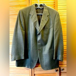 Men, dress jacket, green